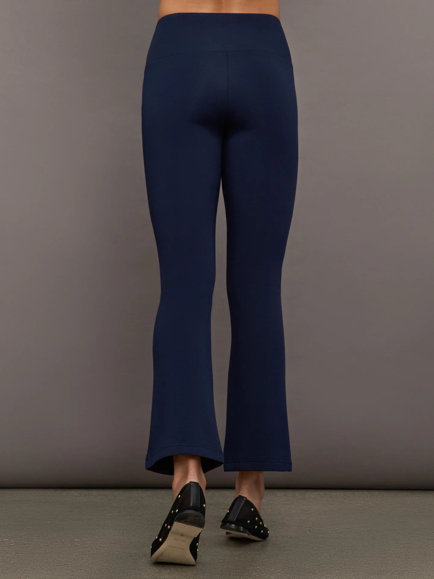Kick Flare Pant in Scuba - Navy - Image 4