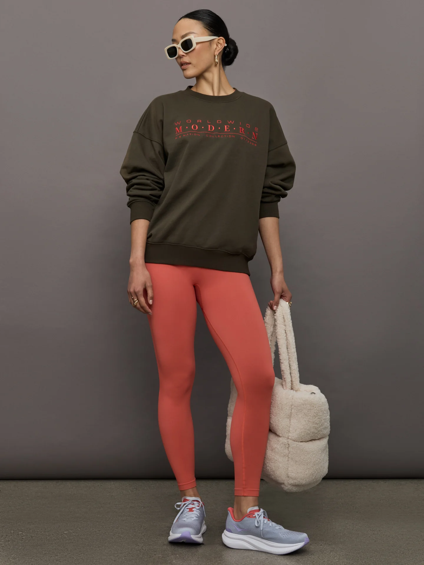Worldwide Sweat - Tarmac Brown - Image 6